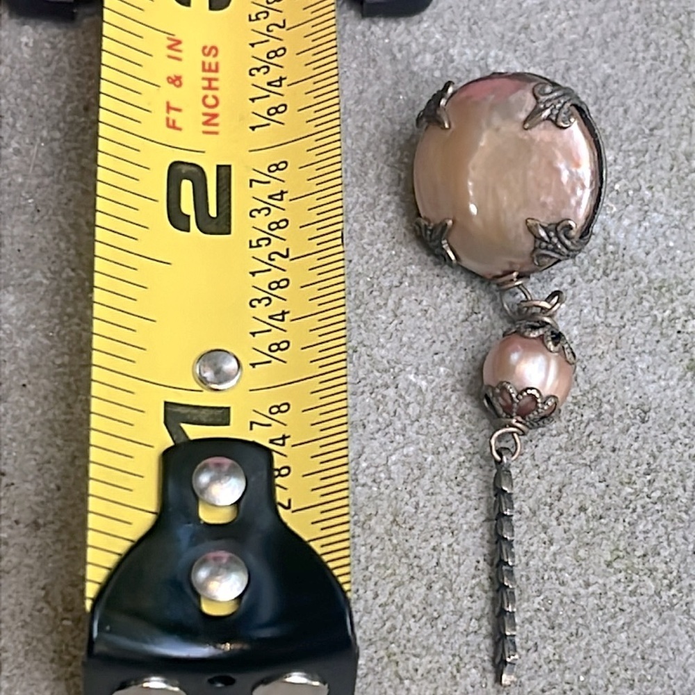 JAN MICHAELS SAN FRANCISCO Freshwater Pearl Shell Vintage necklace Set Retired - Picture 9 of 10